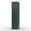 Armoire de rangement 100% bois massif 16,5 po avec portes Shaker et tablettes réglables-1455265104