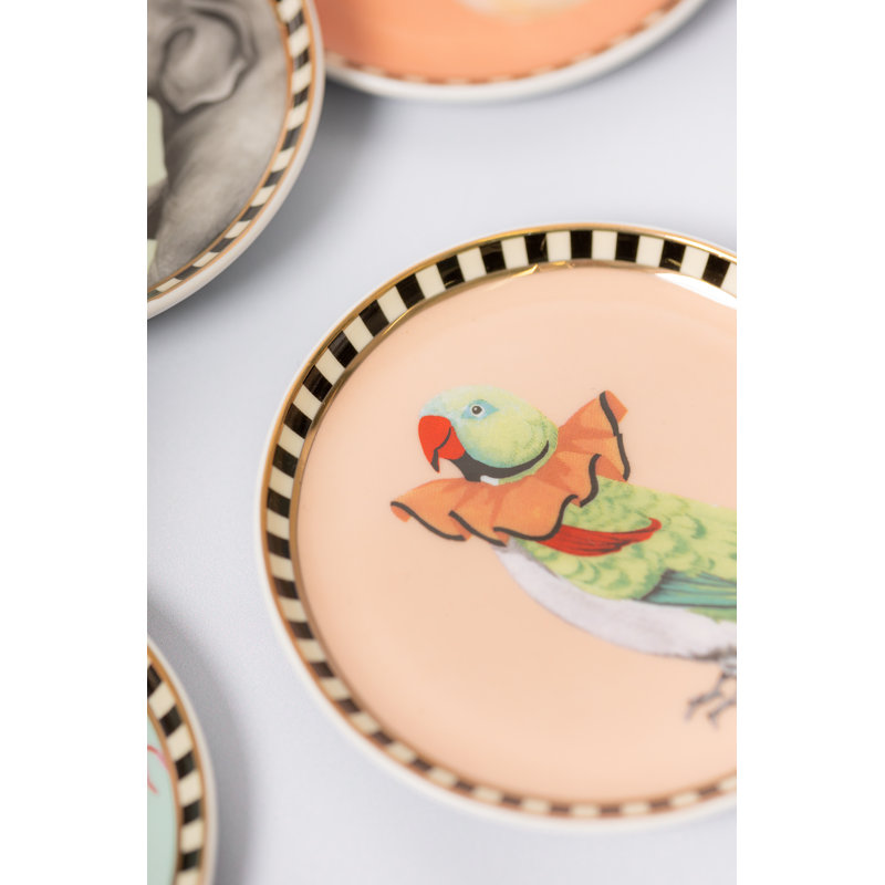Yvonne Ellen - Ceramic Animals Coaster Set