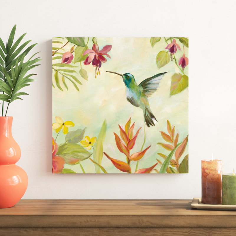 Hummingbirds Song III, H 20 po x l 20 po x P 1,25 po