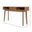 Ezechias 55" Acacia Console Table