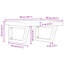 Ashya 50cm Solid Wood Bathroom Vanity Top-743983998
