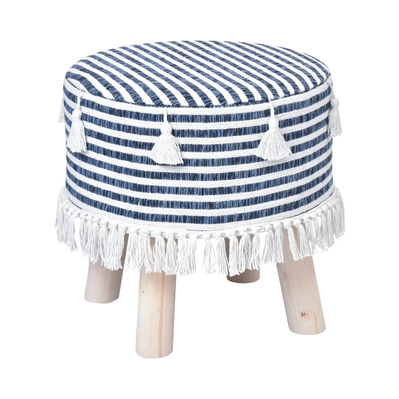 Alesea Solid Wood Accent Stool
