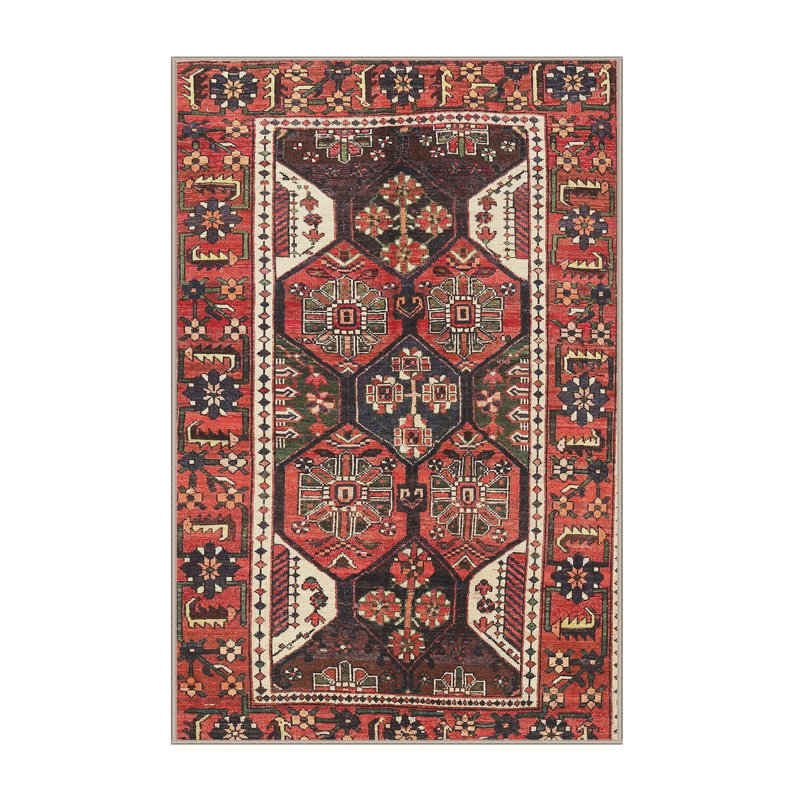 Southwestern Indoor Rug, Rectangle 5' x 7'