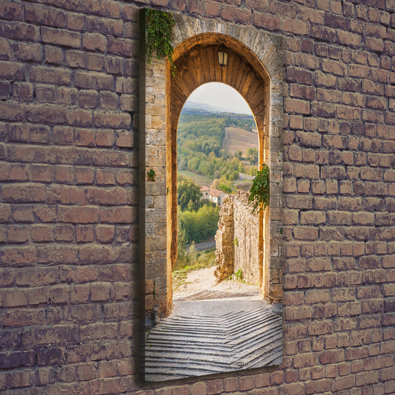Tuscany Italy - Wrapped Canvas Print