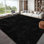 Tapis rectangulaire à poil long à poils longs Beladora