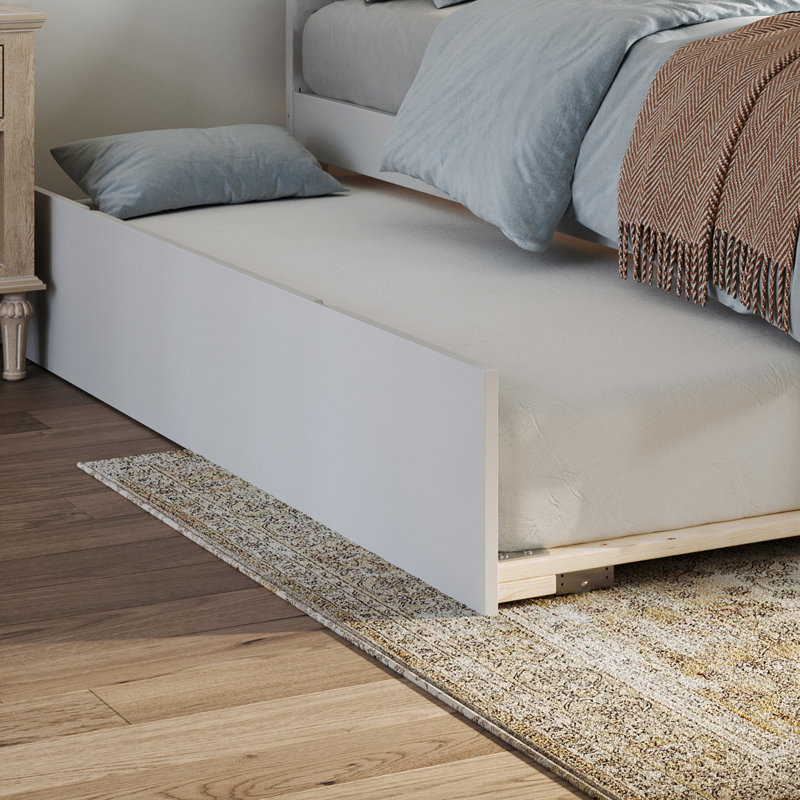 Lit en bois massif Bhawana, Simple extra long