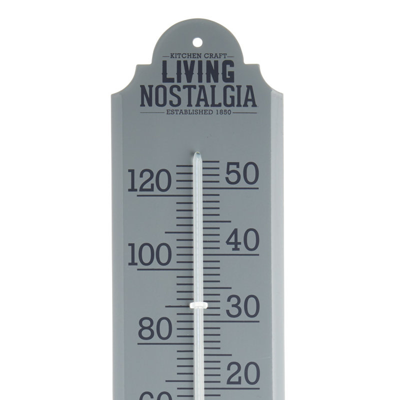Living Nostalgia Outdoor Wall Thermometer