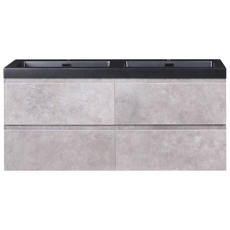 Napa 120mm Double Bathroom Vanity with Basin, Grey