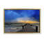 Sun Breaking Over Sea Pier Floating Frame, design by Eszra Tanner-1361400428-1361400336