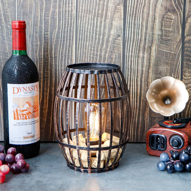 Metal Wine Cork Lamp