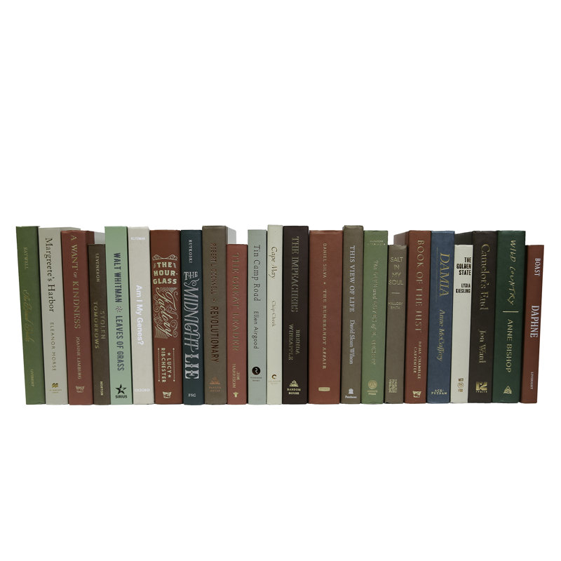 Decorative Books - Cabin Books - Brown Books By The Foot