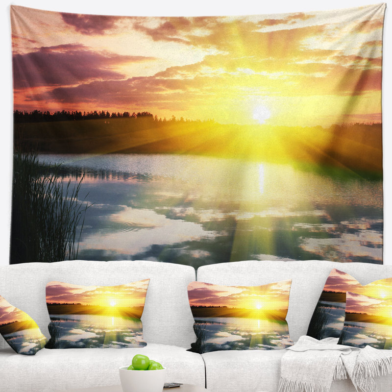Polyester Tapestry, 50" H x 60" W