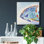 «Galapagos Fish II», reproduction d'art sur toile tendue