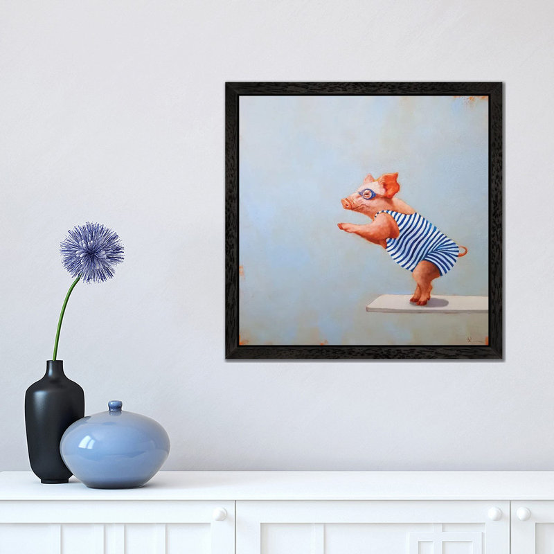 Lucia Heffernan - Wrapped Canvas Print, 66.04 cm H x 66.04 cm W, Black Framed Canvas
