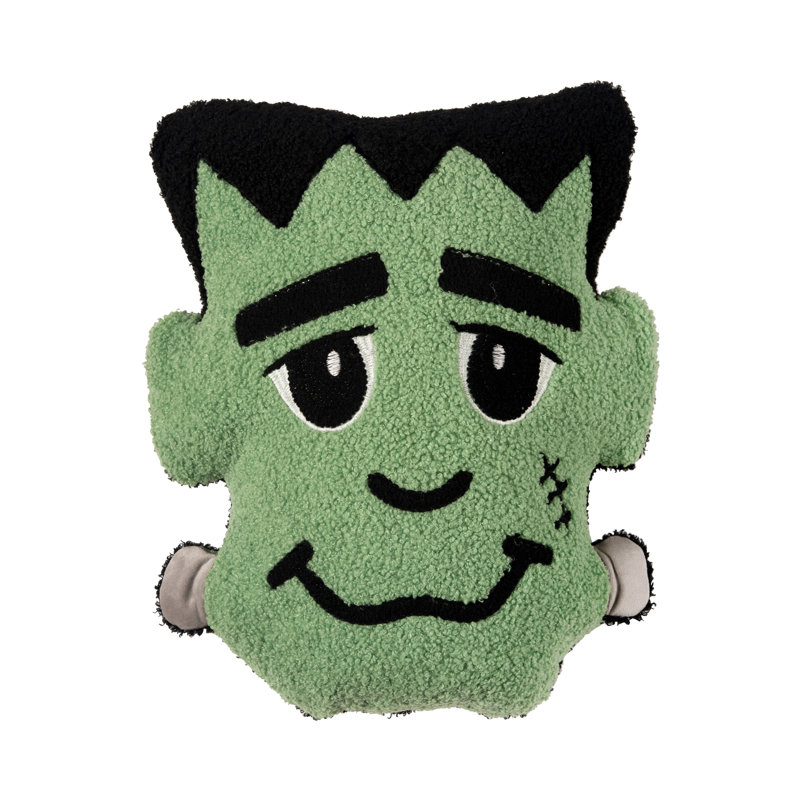 Frankenstein Monster Halloween Shaped Pillow