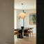 Luminaire suspendu en acrylique orange restaurant Sunset (avec ampoules E26 incluses)