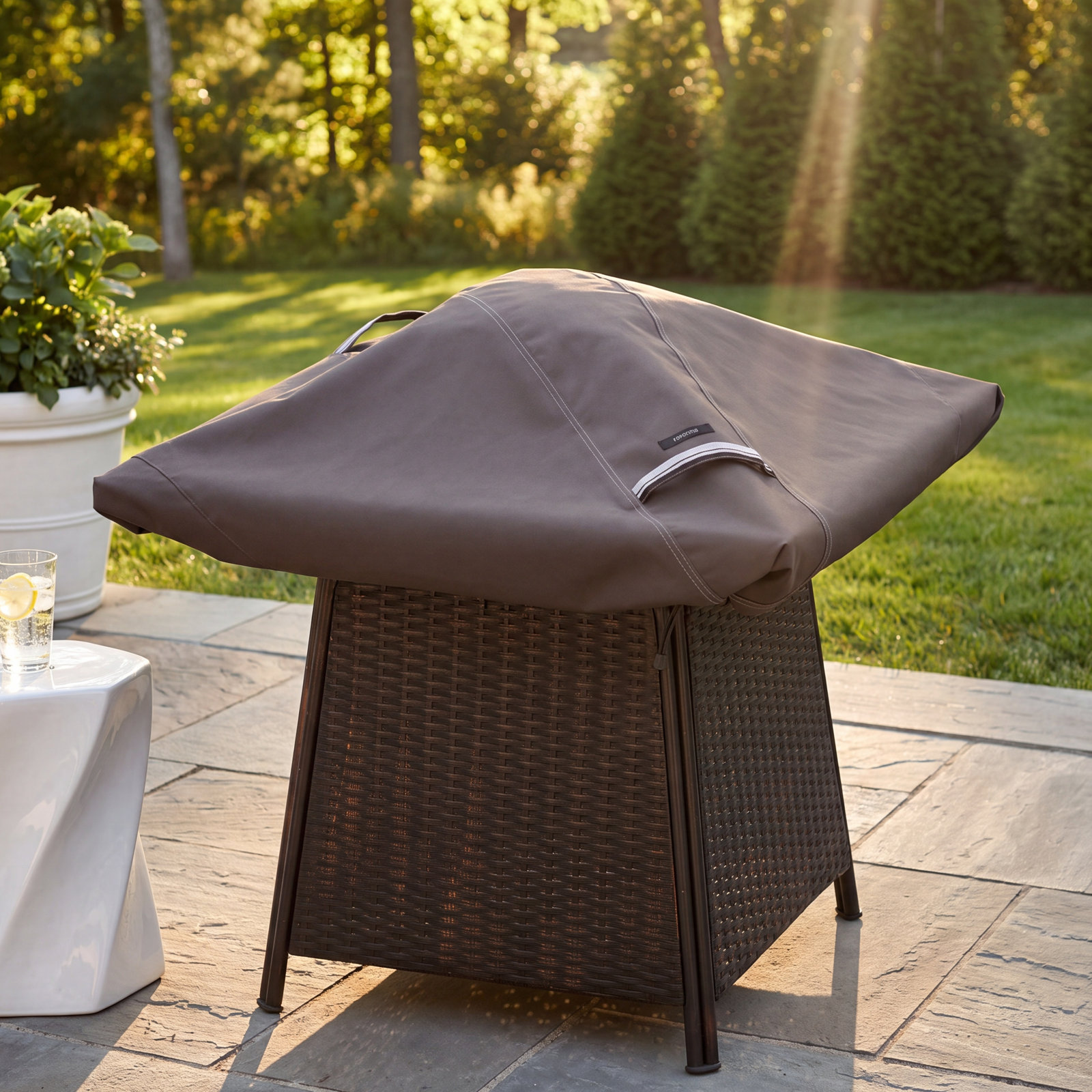 Jaylon Water-Resistant Fire Pit Cover