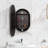 Oval Black Metal Framed Wall Mount Bathroom Medicine Cabinet With Mirror-496350334