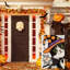 Drapeaux de jardin d'Halloween chat noir pour l'extérieur, drapeaux de jardin de Noël 12 pi x 18 pi, double face, chaton mignon