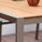 4-Person Square Outdoor Patio Dining Set, Weatherproof Teak Table with Phifertex Sling Stackable Chairs, Easy-Clean & Rustproof