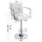 Square Back With Armrest Adjustable 32.5" Bar Stool-1526915045