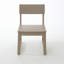 Ensemble de 2 chaises de salle à manger intérieures / extérieures en PEHD gris, chaises de jardin et de patio toutes saisons avec dossier moderne, chaise