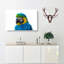 Macaw Parrot - Wrapped Canvas Painting-55365317