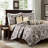 Madison Park Aubrey Black Jacquard 6-Piece King/Cal King Quilt Set with Throw Pillows-1727110153-1727110152