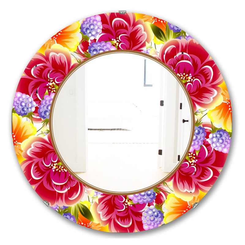 Miroir d'appoint mural Garland Sweet 2 Farmhouse, H 23,6 po x l 23,6 po