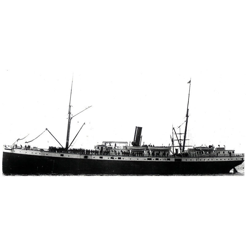 «Valencia Ghost Ship» découpé en carton