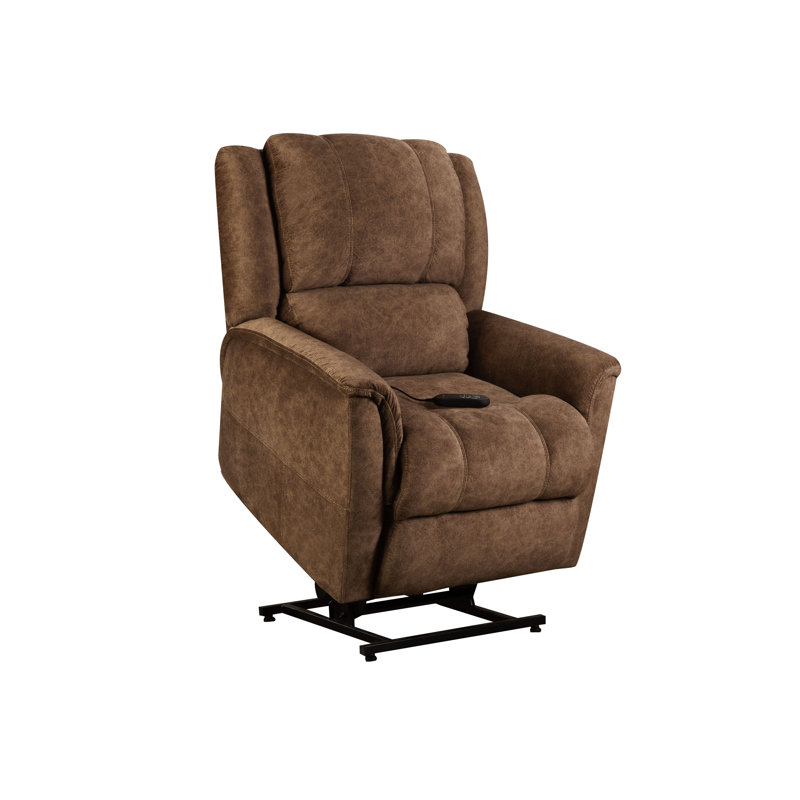Fauteuil inclinable standard 35 po Fedelina, Polyester brun