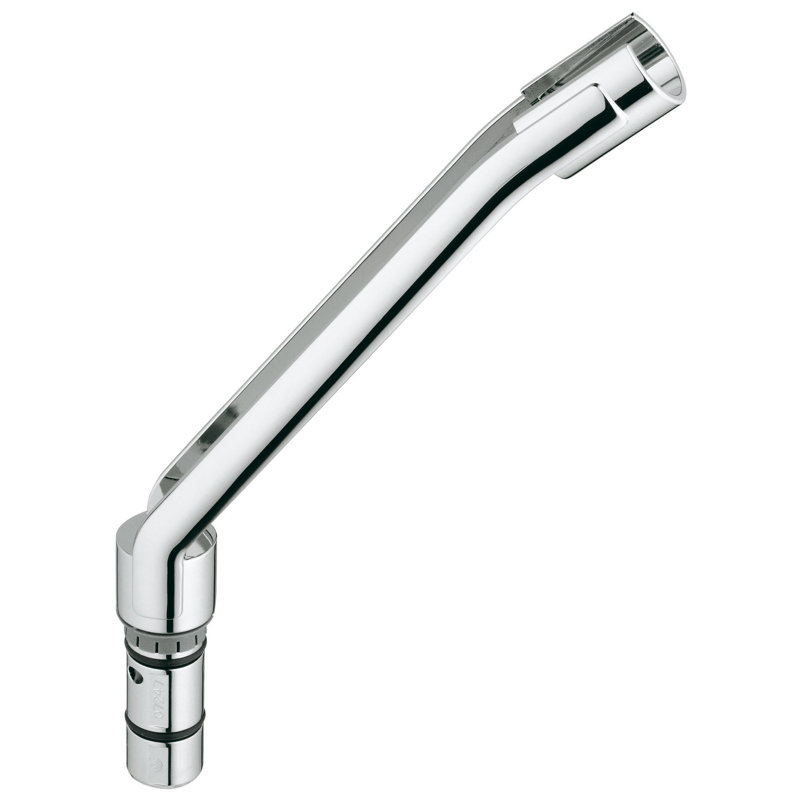 Extension de bar de douche, Chrome