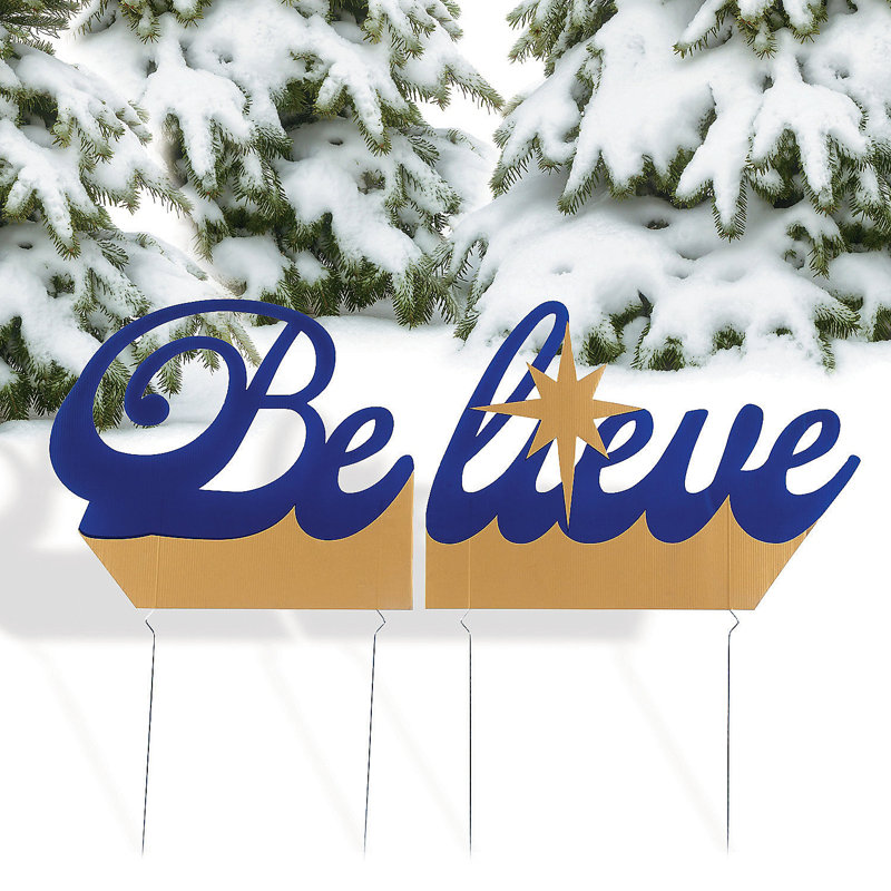 Plastic Christmas Outdoor Decoration