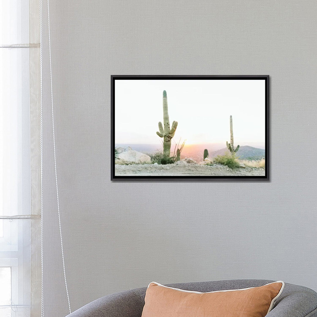 " Saguros In The Sun, Tuscon, Arizona " by Lovelylittlehomeco East Urban Home 