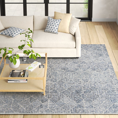 Geometric Hand Woven Area Rug