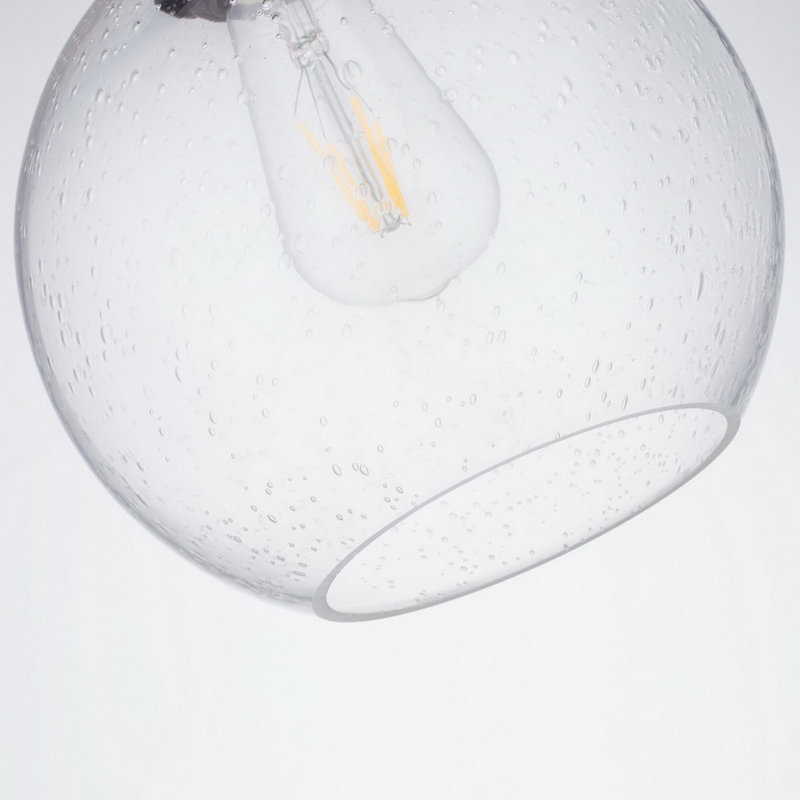 Luminaire sphère suspendu 1 lumières simple Pitts