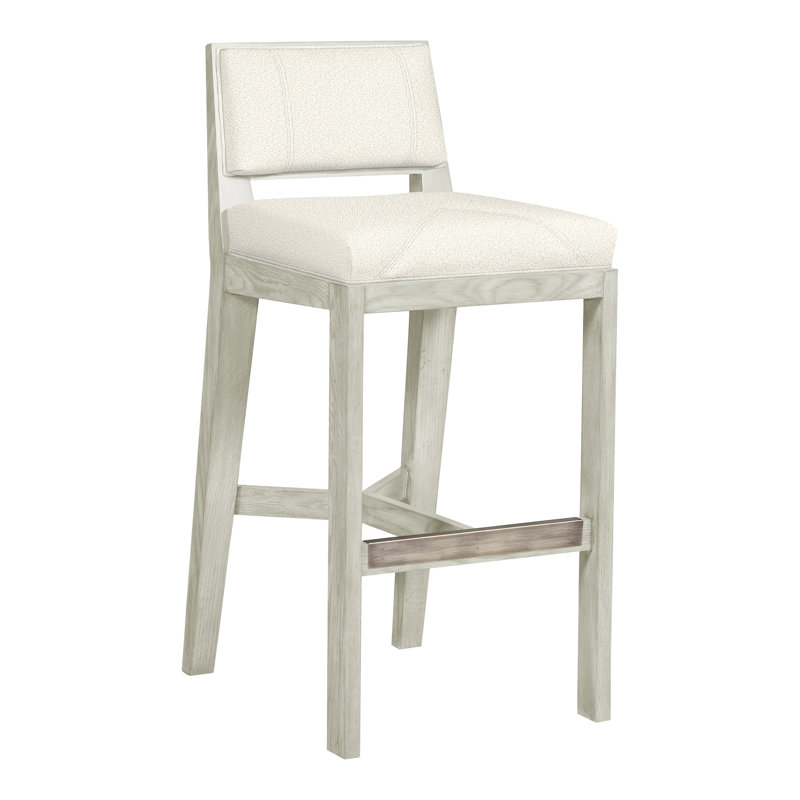 Thom Filicia 32.5'' Bar Stool, Wrenn, Kenworth Pearl