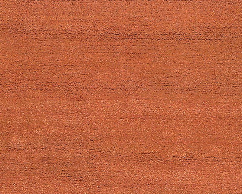 Sprouts Wool Area Rug in Orange, Rectangle 10' x 14'