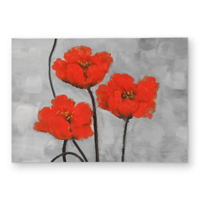 Long Stem Flowers Outdoor Area Rug | Bedroom Home Decor