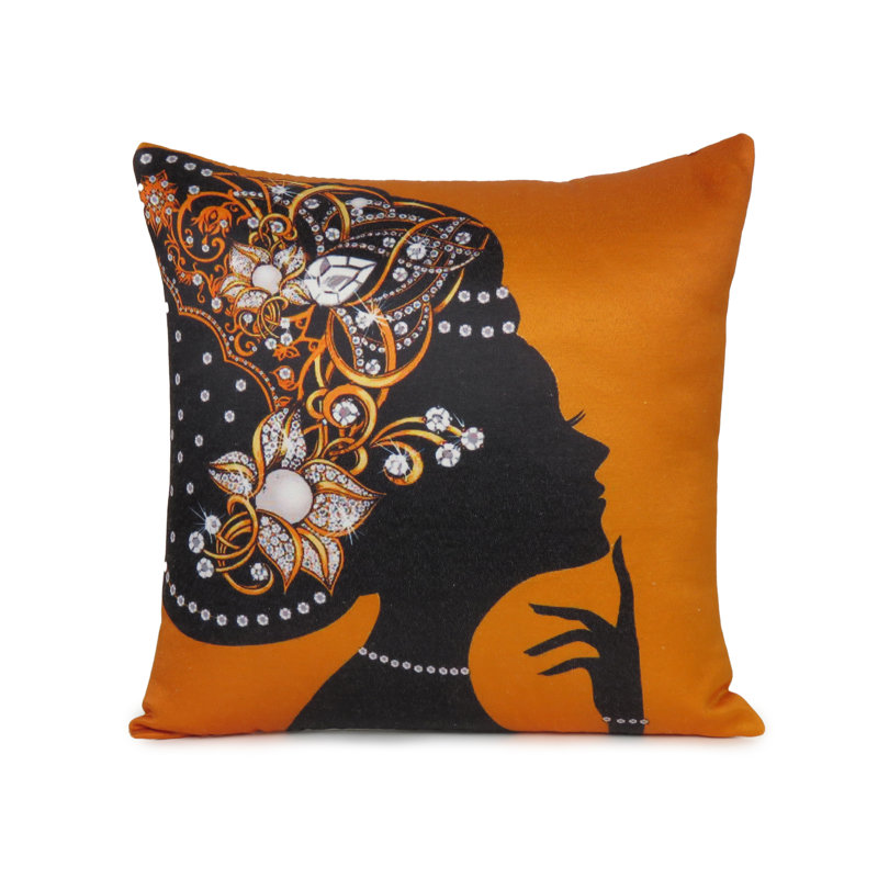 Housses de coussin décoratives carrées pour canapé Oussum (1 pièce), 20 po x 20 po