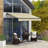 Outsunny Polyester Cover Retractable Patio Awning-96861867-112964795-112964799