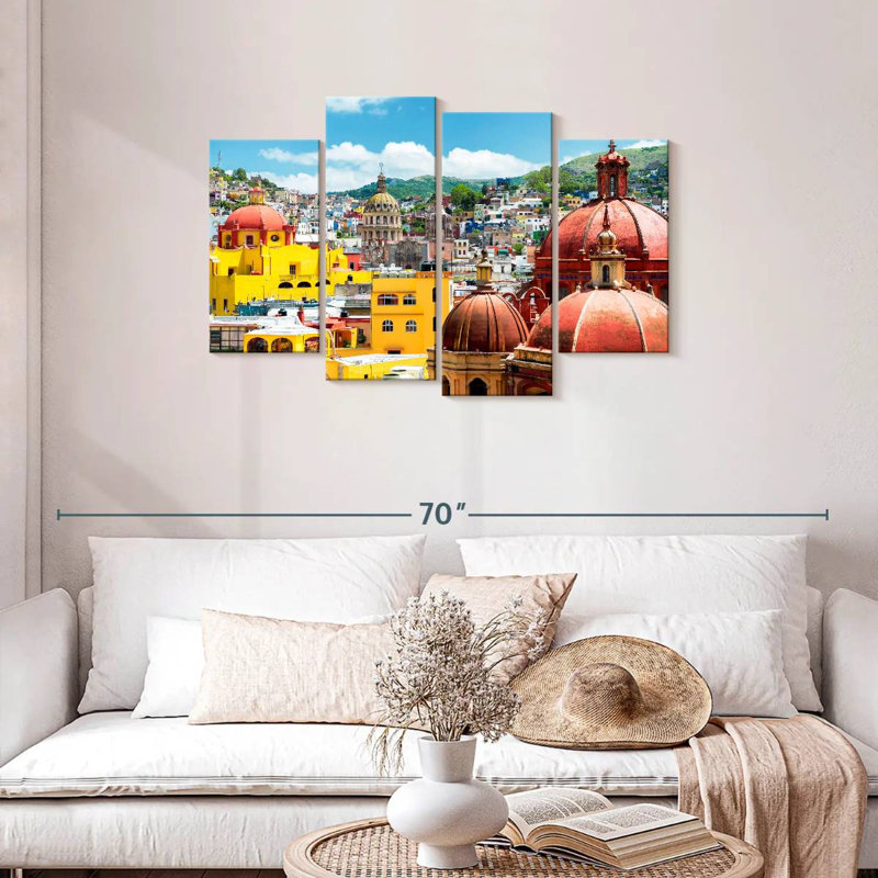 Keesha Viva, Mexique - Architecture de Guanajuato, H 27 po x l 43 po