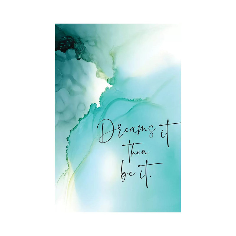 Then Be It - Print on Canvas, Wrapped Canvas, 30.48cm H x 20.32cm W x 1.91cm D