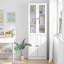 Bibliothèque standard H 70,9 po x l 23,6 po avec porte en verre-1574071337