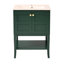 Meuble-lavabo 24 po avec lavabo supérieur, meuble-lavabo avec 2 portes et meuble-lavabo simple