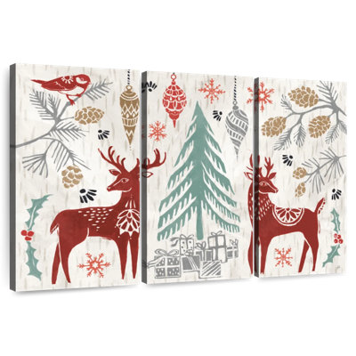 Lelend Woodcut Christmas I