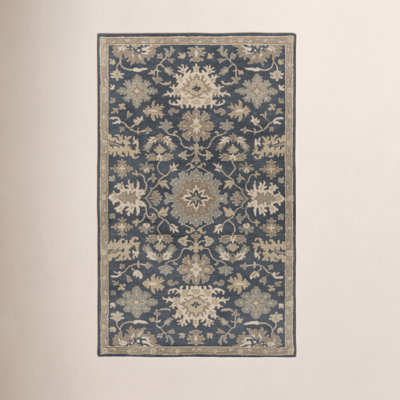 Arden Hand-Tufted Wool Floral Rug