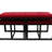 Polyester Blend Upholstered Storage Bench
