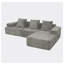 Canapé modulaire en L Comfy