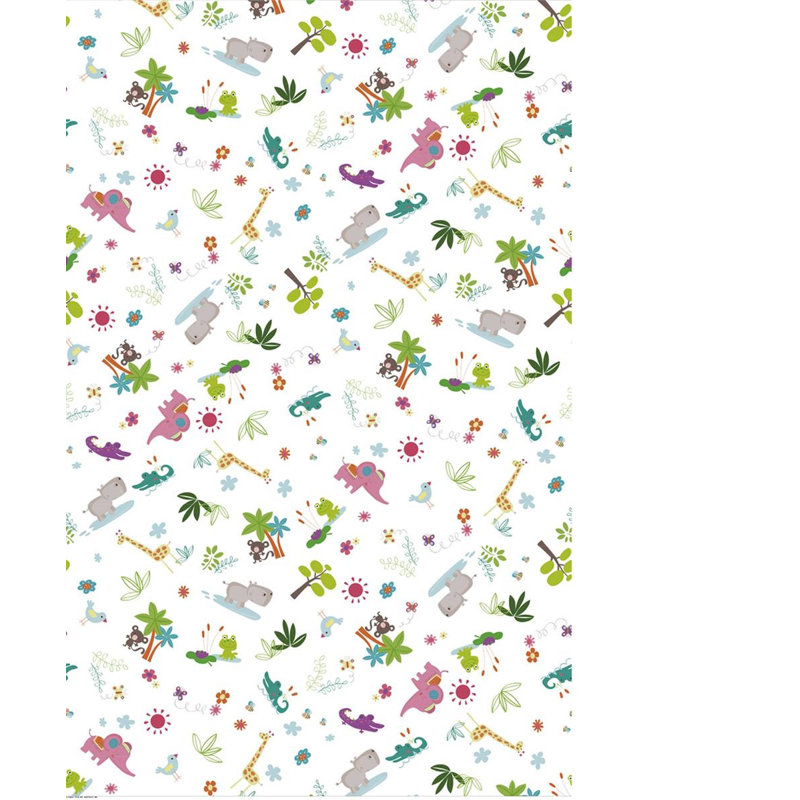 Thai 100% Cotton Flat Sheet, Single (3')